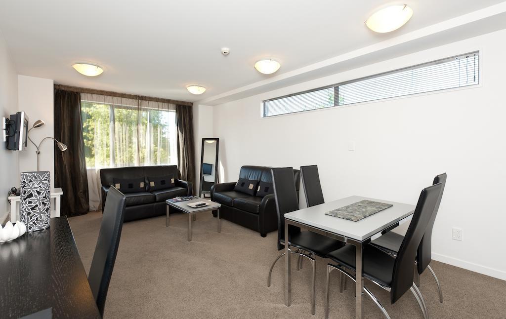 Bellano Motel Suites Christchurch Camera foto Living room