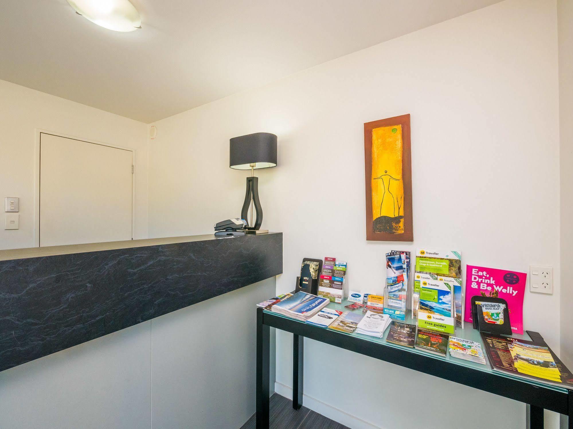 Bellano Motel Suites Christchurch Esterno foto Reception